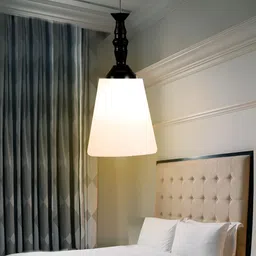 GAUVIK Black Ceiling Lamp-11