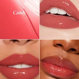 JUSTGOLD Lip Glow Oil For Naturally Plump And Hydrated Lips- 4 ml-Candy #03 image 4