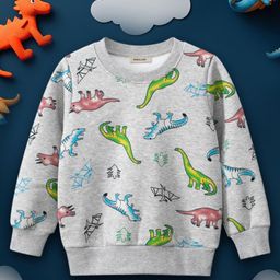 INCLUD Boys Animal Printed Round Neck Sweatshirt-picture-14