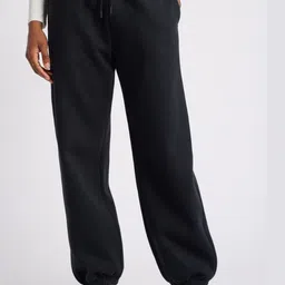 FLYNOFF Women Relaxed Loose Fit Easy Wash Joggers Trousers-image-8