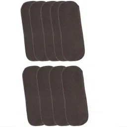 Reusable Soft 5 Layers Bamboo Charcoal Inserts for Baby Cloth Diaper (Pack of 9)-4