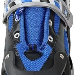 kaizone Inline Skates KZ101 Size 6 - 8 UK adjustable (BLUE) Fighter Speed Inline Skate Adjustable Inline Skate In-line Skates - Size 6-8 UK image 3