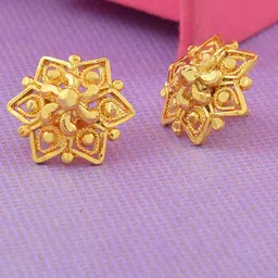 MEMOIR Gold-Plated Contemporary Studs-image-68