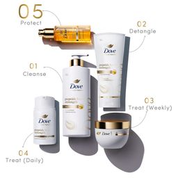 Dove Damage Therapy Peptide Bond Strength Shampoo - 340 ml image 3