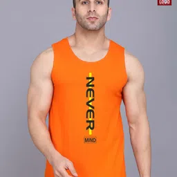 SLOWLORIS Pack Of 2 Printed Gym Innerwear Vests SL26 COMBO (LOUD MAROON) (NVR ORANGE)-image-33