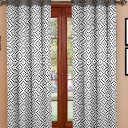 Dekor World Multicoloured Set of 2 Long Door Curtain-31