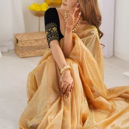 Panzora Sequinned Net Saree image 2