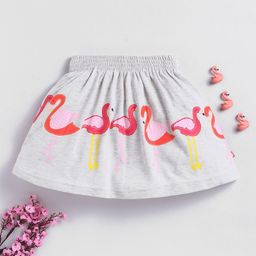 Here&Now X Game Begins Girls Printed Flared Skirt-picture-10