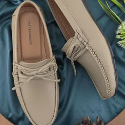 Mast & Harbour Men Round Toe Lightweight Loafers-image-59