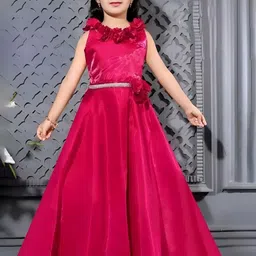 BAESD Satin Maxi Dress-image-73
