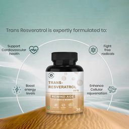 CureForever Trans Resveratrol Capsule - 30 Capsules image 2