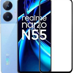 MD care Edge To Edge Tempered Glass for Realme Narzo N55, Realme C55, 2.5D Curved Edge Premium Tempered Glass for Ultimate Protection-image-65