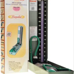 DIAMOND BP MR 112 Mercurial Regular BP Apparatus with Velcro Cuff Bp Monitor image 2