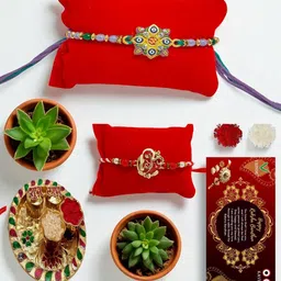 Vrinde 3Pcs Wraparound Rakhis-picture-51