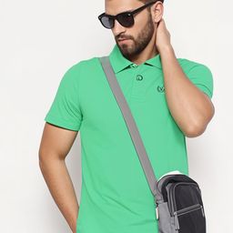 Moda Rapido Men Polo Collar Applique T-shirt-picture-32