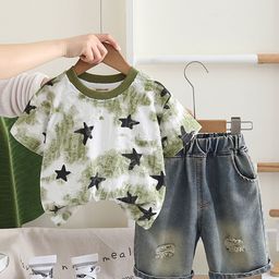 INCLUD Boys Printed Top With Shorts-image-82