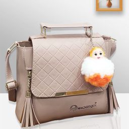 CANDY BAGS Textured Crossbody Sling Bag-image-77
