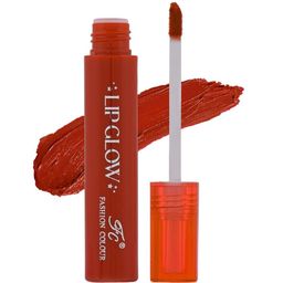 Fashion Colour Pretty Lip Glow Non Transfer Liquid Lipstick - 3ml - Dull Red - 06-19