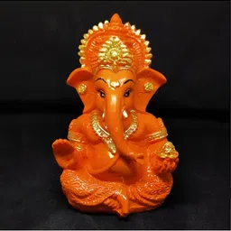 SSS SCULPTURE Orange Religious Figurine Showpiece-image-94