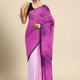 BUTA BUTI Pure Cotton  Abstract Printed Saree-25