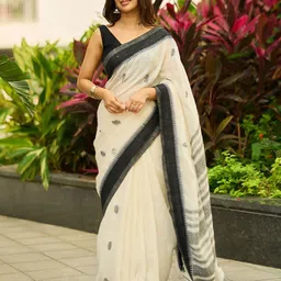 Aldwych Woven Design Zari Banarasi Saree-56