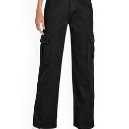 MASTERLY WEFT Women Super Relaxed Fit High-Rise Mildly Distressed Stretchable Jeans-image-42