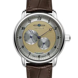 ZEPPELIN Men Dial & Leather Straps Analogue Multi Function Automatic Motion Powered Watch 85685-21