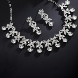 Atasi International Silver-Plated Kundan-Studded Jewellery Set-11