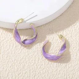 SUBHAGALANKAR Circular Hoop Earrings-16