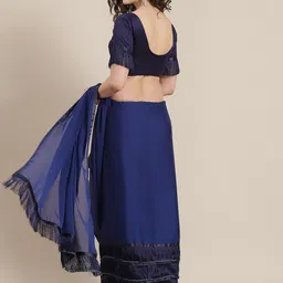 DIVASTRI Pure Georgette Saree image 5