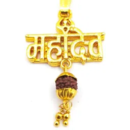 RAVIOUR LIFESTYLE Unisex Gold Pendant-image-52