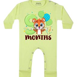 Arvesa Infants Printed Round Neck Bodysuits-image-40