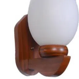 Somil Premium Designer Glass Wall / Night Lamp Elegant & Stylish Dcor Accent for Modern Interiors, color, White, Size:- 21.5 X 26.5 X 31 CM-image-89