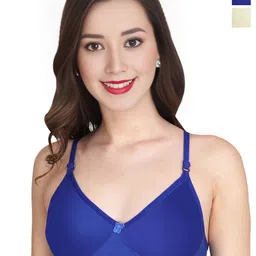 Liigne Pack Of 2 Full Coverage Cotton Bra-16