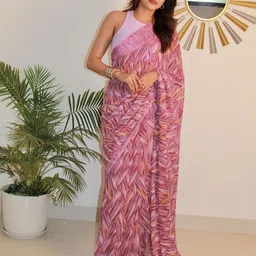Sanwariya Silk Pure Georgette Designer Bagh Saree-13