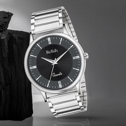Relish Men Dial & Stainless Steel Straps Analogue Watch RE-NW2022-image-46
