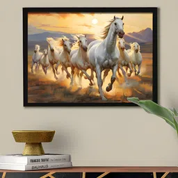 Art Street Yellow & Multicoloured 1 Piece Wood Abstract Wall Fashion-image-26