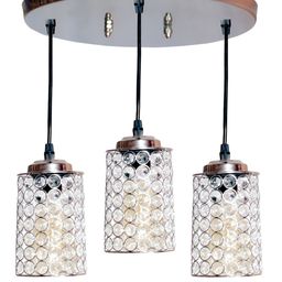 GAUVIK Transparent Textured Ceiling Lamp image 2