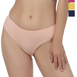 Liigne Pack Of 4 Mid-Rise Basic Briefs VCPC2088-XS-image-90