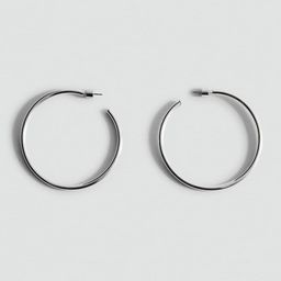 MANGO Circular Hoop Earrings-27