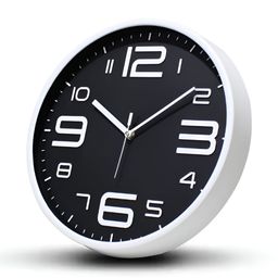 RANDOM Black & White Printed Contemporary Wall Clock-image-45