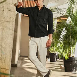 Campus Sutra Men Comfort Opaque Casual Shirt-picture-31