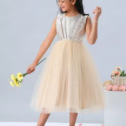 Mark and Mia Girls Fit & Flare Midi Dress-image-2