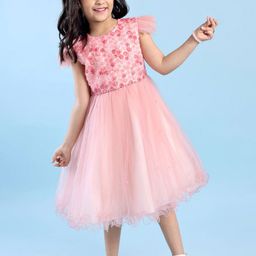 Mark and Mia Girls Fit and Flare Midi Dress-image-65