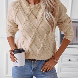 all about you Women Self Design Pullover-image-102