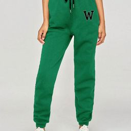 TABADTOD Women Printed Relaxed Loose Fit Joggers Trousers-picture-31