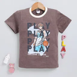 Here&Now X Game Begins Boys Printed T-shirt-image-80