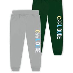 J&JP Boys Pack of 2 Cotton Joggers-image-17