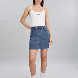 Tommy Hilfiger Cotton Denim Tank Top-picture-6
