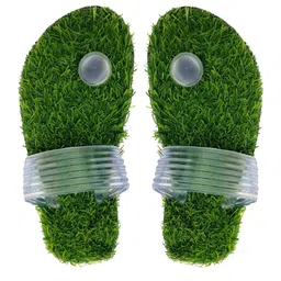 ADJ Men Green Flip Flops-image-57